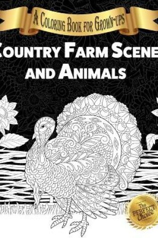 Cover of Country Farm Scenes and Animals
