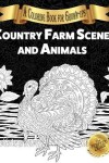 Book cover for Country Farm Scenes and Animals