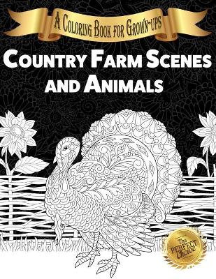 Cover of Country Farm Scenes and Animals