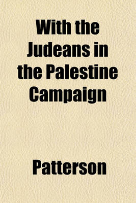 Book cover for With the Judeans in the Palestine Campaign