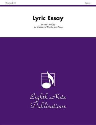 Book cover for Lyric Essay