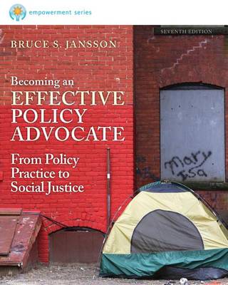 Cover of Cengage Advantage: Brooks/Cole Empowerment Series: Becoming an Effective Policy Advocate