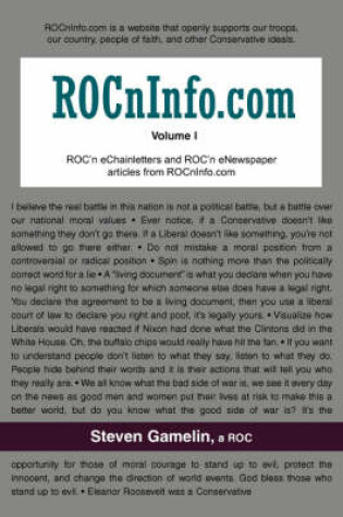 Cover of Rocninfo.Com-Volume I