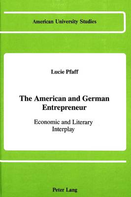 Book cover for The American and German Entrepreneur