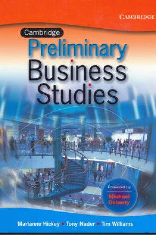 Cover of Cambridge Business Studies Preliminary
