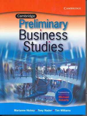 Book cover for Cambridge Business Studies Preliminary