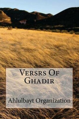 Cover of Versrs of Ghadir