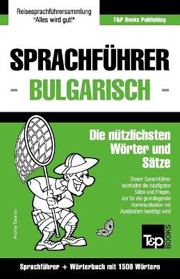 Book cover for Sprachfuhrer Deutsch-Bulgarisch und Kompaktwoerterbuch mit 1500 Woertern