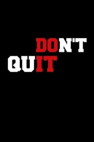 Cover of Don't Quit