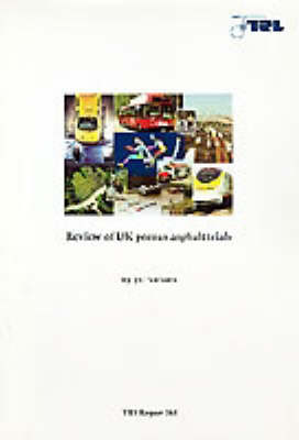 Book cover for Review of UK Porous Asphalt Trials (TRL 264)