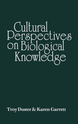 Book cover for Cultural Perspectives on Biological Knowledge