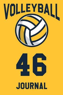Book cover for Volleyball Journal 46