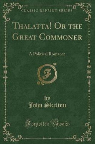 Cover of Thalatta! or the Great Commoner