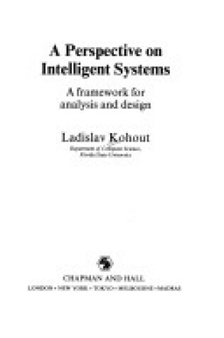 Cover of A Perspective on Intelligent Systems