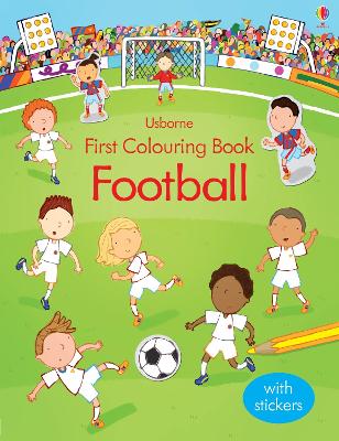 Cover of First Colouring Book Football