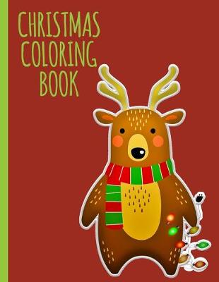 Book cover for Christmas Coloring Book