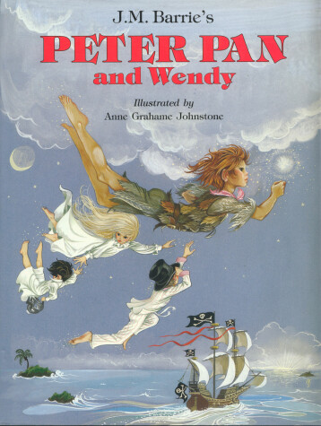 Book cover for Peter Pan and Wendy