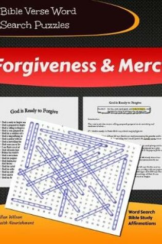 Cover of Bible Verse Word Search Puzzles - Forgiveness & Mercy