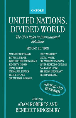 Book cover for United Nations, Divided World