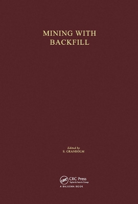 Cover of Mining with Backfill