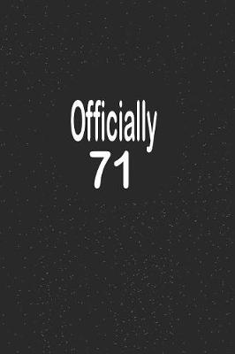 Book cover for officially 71