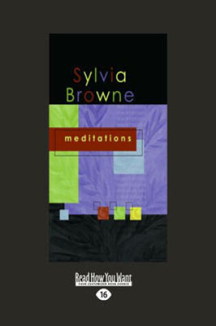 Cover of Meditations