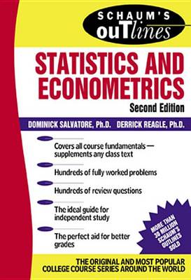 Book cover for Schaum's Outlines Statistics and Econometrics, 2nd Edition