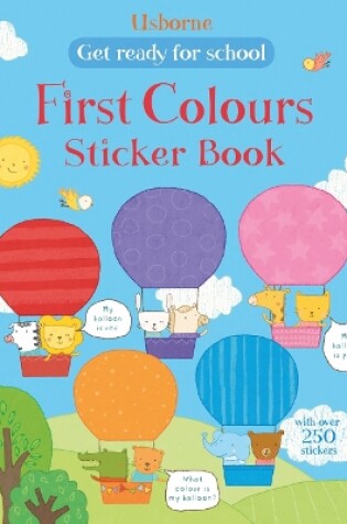 Cover of First Colours Sticker Book