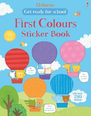 Cover of First Colours Sticker Book