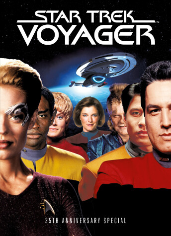 Book cover for Star Trek Voyager: 25th Anniversary Special Book