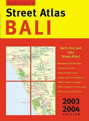 Book cover for Bali Street Atlas 1st Edition