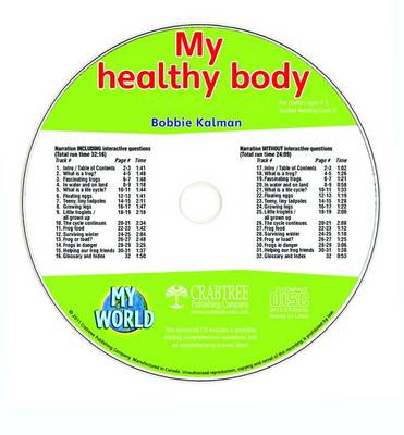 Book cover for My Healthy Body - CD Only