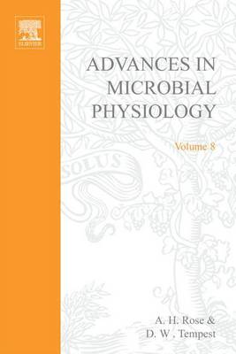 Book cover for Adv in Microbial Physiology Vol 8 APL