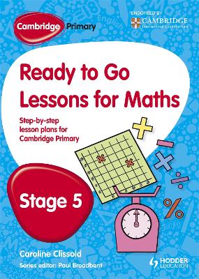 Book cover for Cambridge Primary Ready to Go Lessons for Mathematics Stage 5