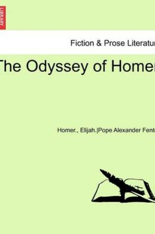 Cover of The Odyssey of Homer. Vol. V