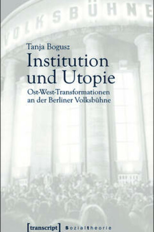 Cover of Institution Und Utopie