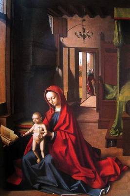 Book cover for The Virgin and Child (Petrus Christus) for the Love of Art (Dutch School)