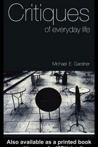 Cover of Critiques of Everyday Life