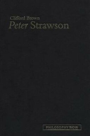 Cover of Peter Strawson