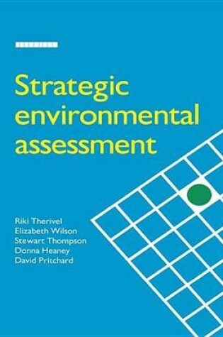 Cover of Strategic Environmental Assessment