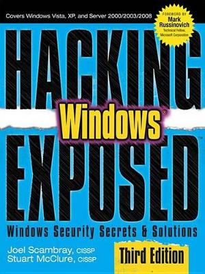 Cover of Hacking Exposed Windows: Microsoft Windows Security Secrets and Solutions, Third Edition