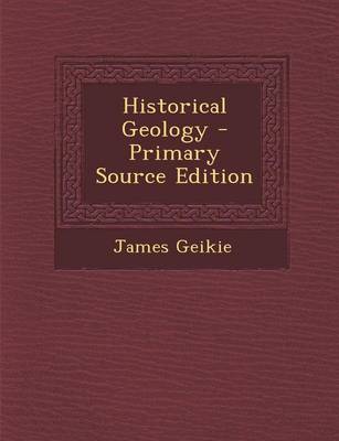 Book cover for Historical Geology