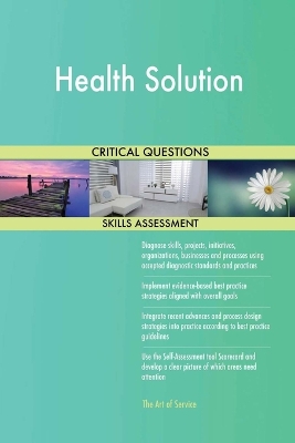 Book cover for Health Solution Critical Questions Skills Assessment