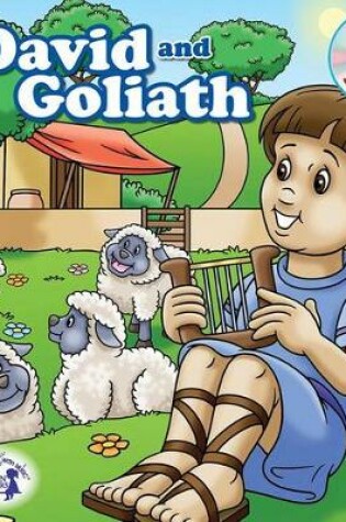 Cover of David & Goliath Padded Board Book & CD