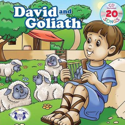 Book cover for David & Goliath Padded Board Book & CD