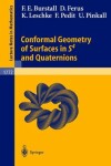 Book cover for Conformal Geometry of Surfaces in S4 and Quaternions