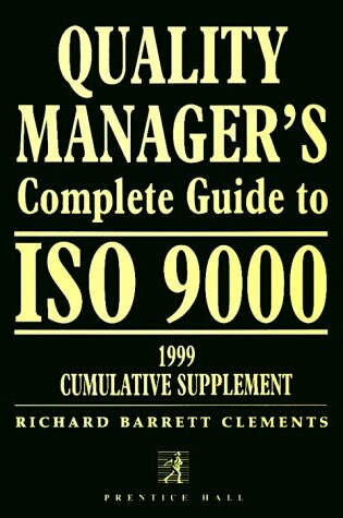 Cover of Quality Manager Comp Gde ISO 9000 99 Sup