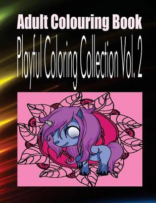 Book cover for Adult Coloring Book Playful Coloring Collection Vol. 2
