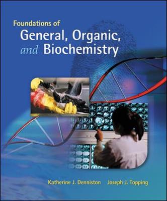 Book cover for Foundations of General, Organic, and Biochemistry