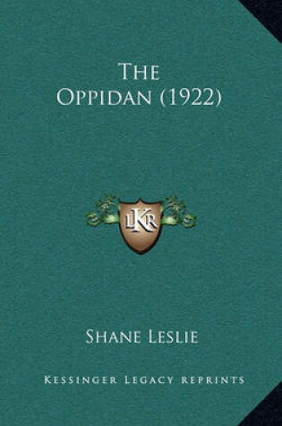 Cover of The Oppidan (1922)